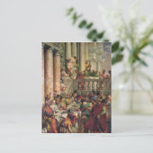 Das Heiratsfest in Cana Postkarte (Stehend Vorderseite)