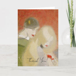 Das Heirloom der Familie, Helene Schjerfbeck Dankeskarte