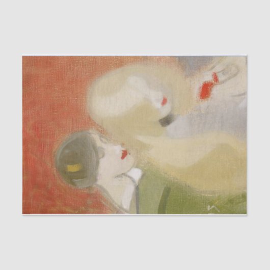 Das Heirloom der Familie, Helene Schjerfbeck Seidenpapier (Vorderseite)