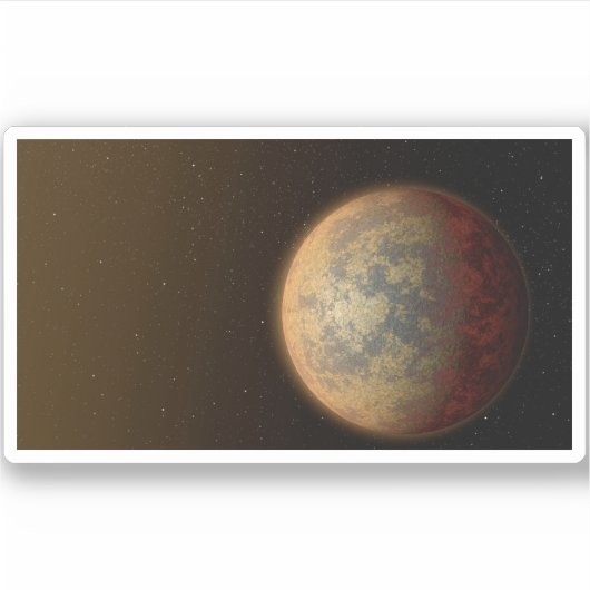 Das heiße Rocky Exoplanet hatte 219134 B. Aufkleber (Vorderseite)