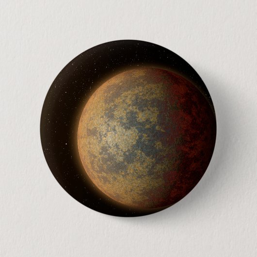 Das heiße Rocky Exoplanet hatte 219134 B. Button (Vorderseite)