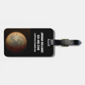 Das heiße Rocky Exoplanet hatte 219134 B. Gepäckanhänger (Rückseite horizontal)