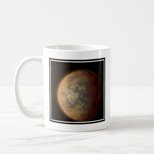 Das heiße Rocky Exoplanet hatte 219134 B. Kaffeetasse (Links)