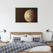 Das heiße Rocky Exoplanet hatte 219134 B. Leinwanddruck (Insitu (Schlafzimmer))