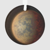 Das heiße Rocky Exoplanet hatte 219134 B. Ornament (Rückseite)