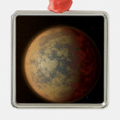 Das heiße Rocky Exoplanet hatte 219134 B. Ornament Aus Metall (Vorne)