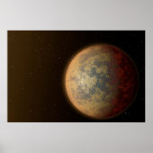 Das heiße Rocky Exoplanet hatte 219134 B. Poster (Vorne)