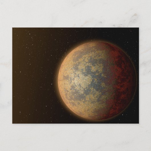 Das heiße Rocky Exoplanet hatte 219134 B. Postkarte (Vorderseite)