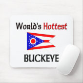 Das heißeste Buckeye der Welt Mousepad (Mit Mouse)