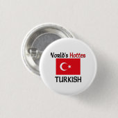 Das heißeste Türkische der Welt Button (Vorne & Hinten)