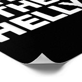 Das Heldentum Poster (Ecke)