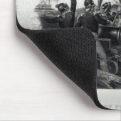 Das Heldentum von Sergeant-William-Jaspis Mousepad (Ecke)