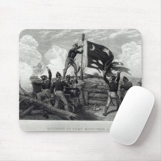 Das Heldentum von Sergeant-William-Jaspis Mousepad (Mit Mouse)