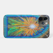 Das helle 3 kirchliche Glasfenster Case-Mate iPhone Hülle (Rückseite (Horizontal))