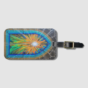 Das helle 3 kirchliche Glasfenster Gepäckanhänger