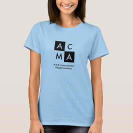 Das helle Shirt der Krawatten-ACMA