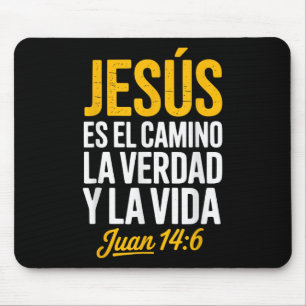 Das Hemd Jesu auf Spanisch Christliches Spanisch Mousepad