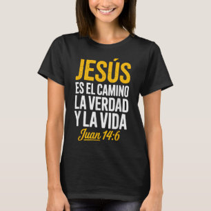 Das Hemd Jesu auf Spanisch Christliches Spanisch T-Shirt