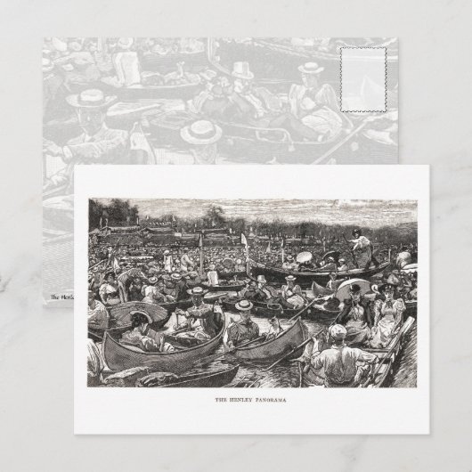 Das Henley Panorama Postkarte (Vorne/Hinten)