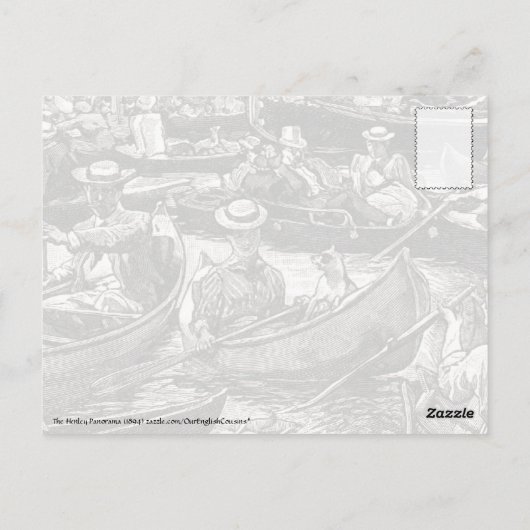 Das Henley Panorama Postkarte (Rückseite)