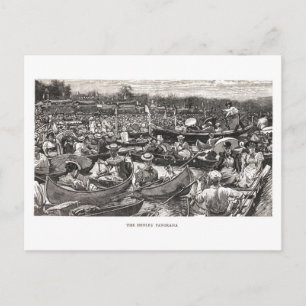 Das Henley Panorama Postkarte