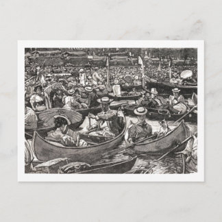 Das Henley Panorama Postkarte