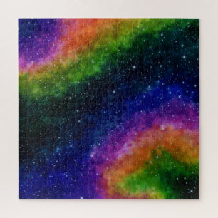 Das herausfordernde Rainbow-Galaxy-Puzzle Puzzle