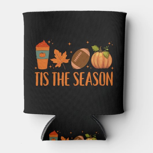Das HerbstHalloween der Saison Dosenkühler (Vorderseite)