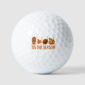 Das HerbstHalloween der Saison Golfball (Vorderseite)