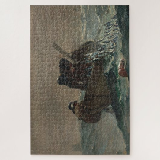 Das Heringsnetz Puzzle (Vertikal)