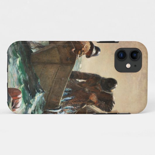 Das Heringsnetz von Winslow Homer. Case-Mate iPhone Hülle (Rückseite (Horizontal))