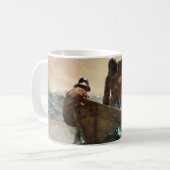 Das Heringsnetz von Winslow Homer. Kaffeetasse (Vorderseite Links)