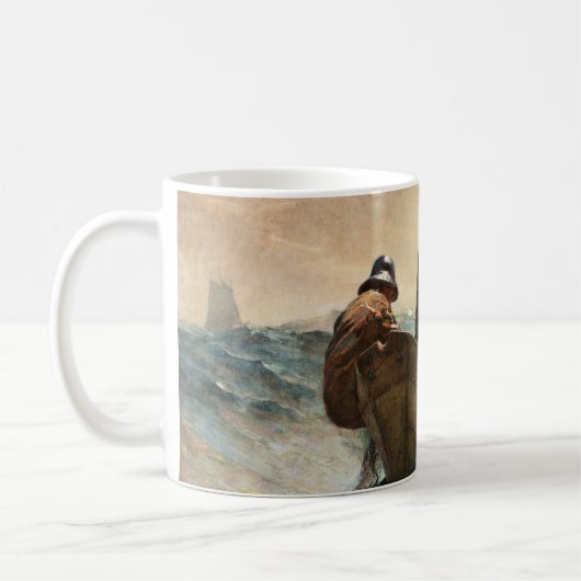 Das Heringsnetz von Winslow Homer. Kaffeetasse (Links)