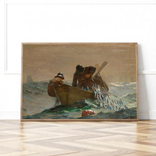 Das Heringsnetz, Winslow Homer Poster