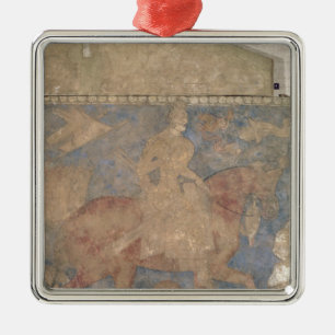 Das heroische Rustam Ornament Aus Metall