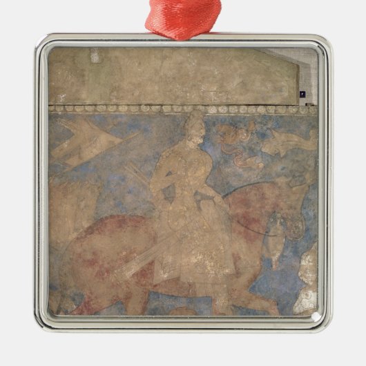 Das heroische Rustam Ornament Aus Metall (Vorne)