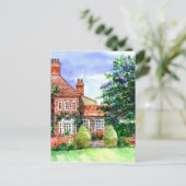 Das Herrenhaus, Heslington, York Postkarte (Stehend Vorderseite)