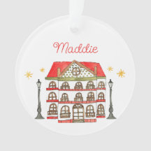 Das Herrenhaus - Personalisierbare Akrylverzierung