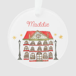 Das Herrenhaus - Personalisierbare Akrylverzierung Ornament