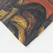 Das Herrenmahl Fleecedecke (Ecke)