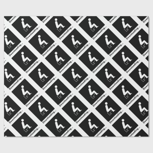 Das Herunterladen kacken Geschenkpapier (Flach)