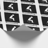 Das Herunterladen kacken Geschenkpapier (Ecke)