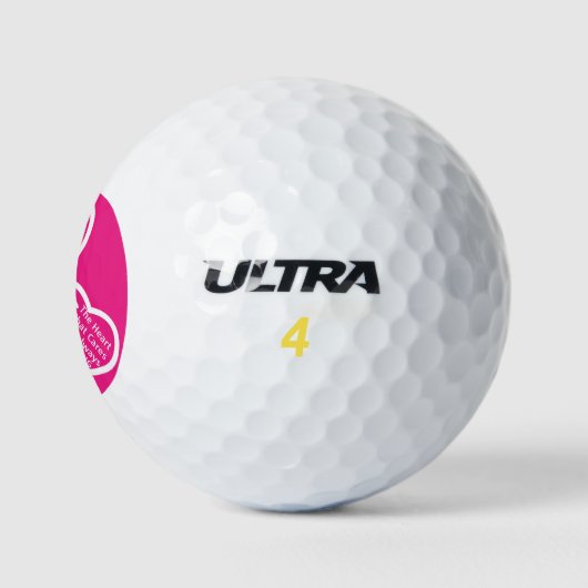 Das Herz, das Lieben Golfball (Logo)
