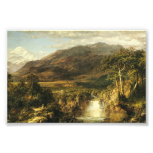 Das Herz der Anden von der Frederic Edwin Church Fotodruck