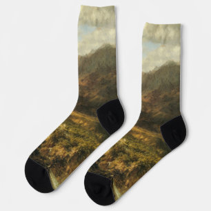 Das Herz der Anden von der Frederic Edwin Church Socken