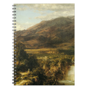 Das Herz der Anden von Frederic Edwin Church Notizblock