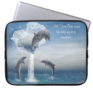 Das Herz der Dolphins Electronics Tasche