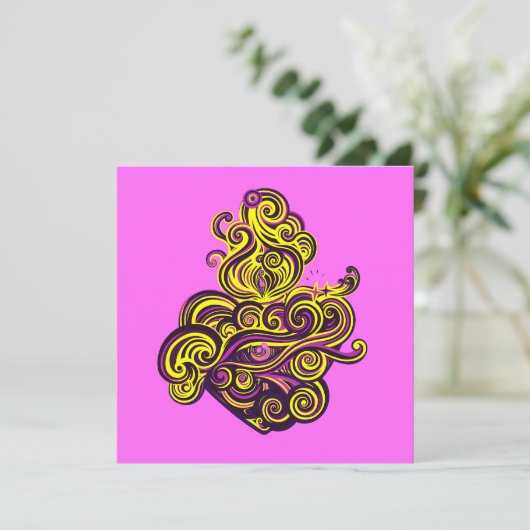 Das Herz der Ex-Voto, Flash Pink Ausgabe (Stehend Vorderseite)