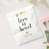 Das Herz der Gold Liebe ist Sweet Gunst Tasche Geschenktütchen (Versiegelt)
