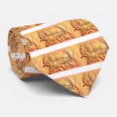 Das Herz der Herde: Elefantenportrait Krawatte (Gerollt)